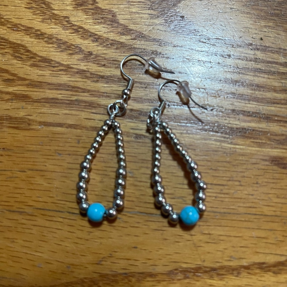 Pearl earrings